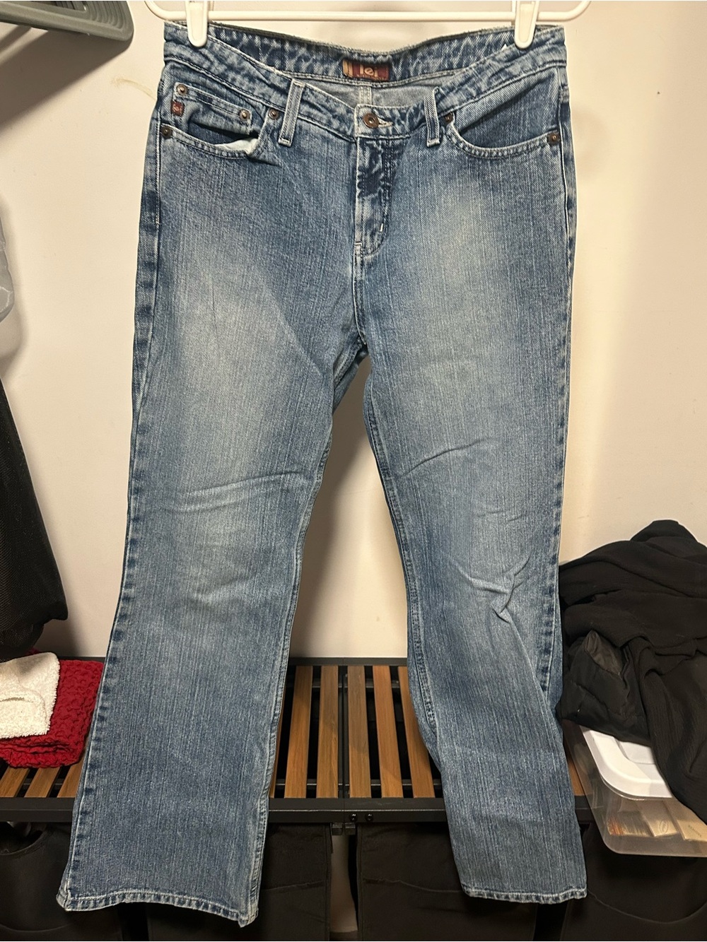 lei Vintage Women's Bootcut Jeans - Light Blue